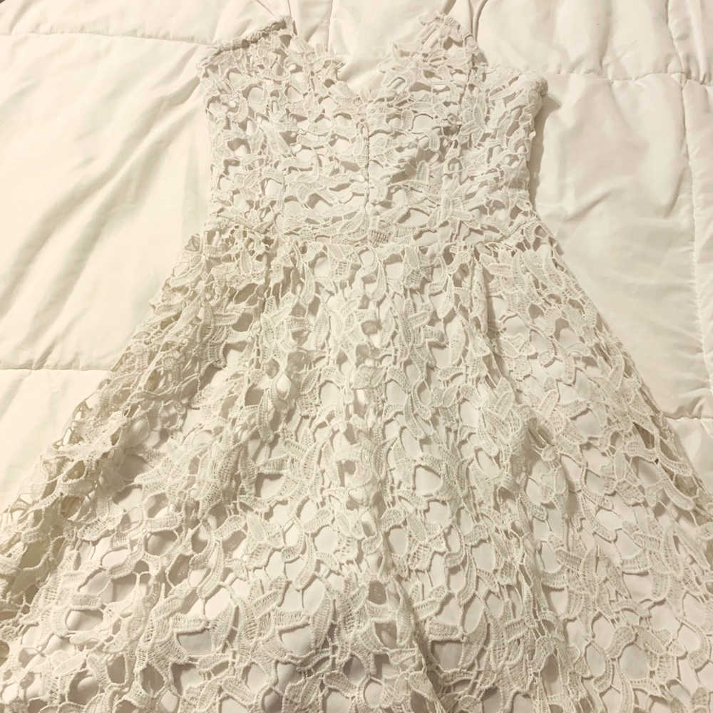 White dress rue 21.